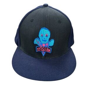 Ice Cream Streetwear Baseball Hat Mens Zombie Skull Bones Cone Ghost Billionaire
